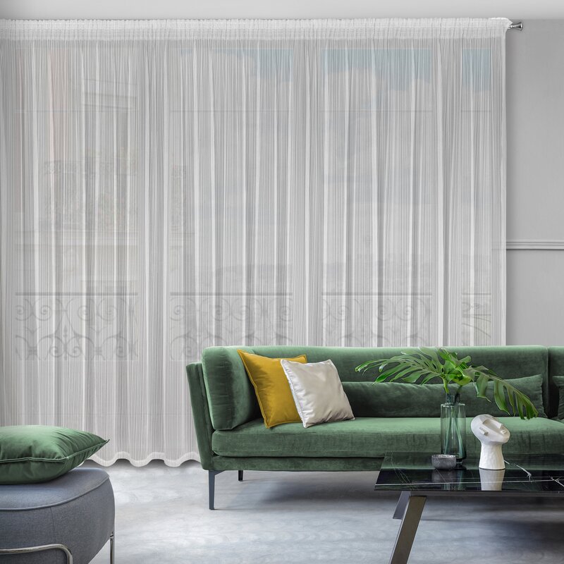 Firana gotowa Noelia biały 300 x 270 cm – rozproszone światło