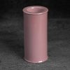 Świecznik ceramiczny różowy fi 7 x 15 cm – stworzy magiczny nastrój
