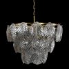 Lampa wisząca Dagi 02 złota fi 57 X 56 CM – z 9 źródłami światła