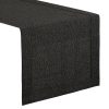 Bieżnik Stella czarny 40 x 140 cm – stylowa dekoracja stołu