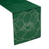 OBRUS BLINK 13 35 X 140 CM CIEMNOZIELONY