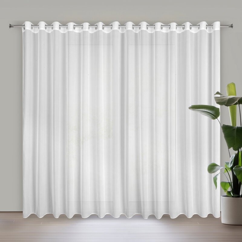 Firana gotowa Venus biała 300 X 250 cm – rozjaśnia wnętrze