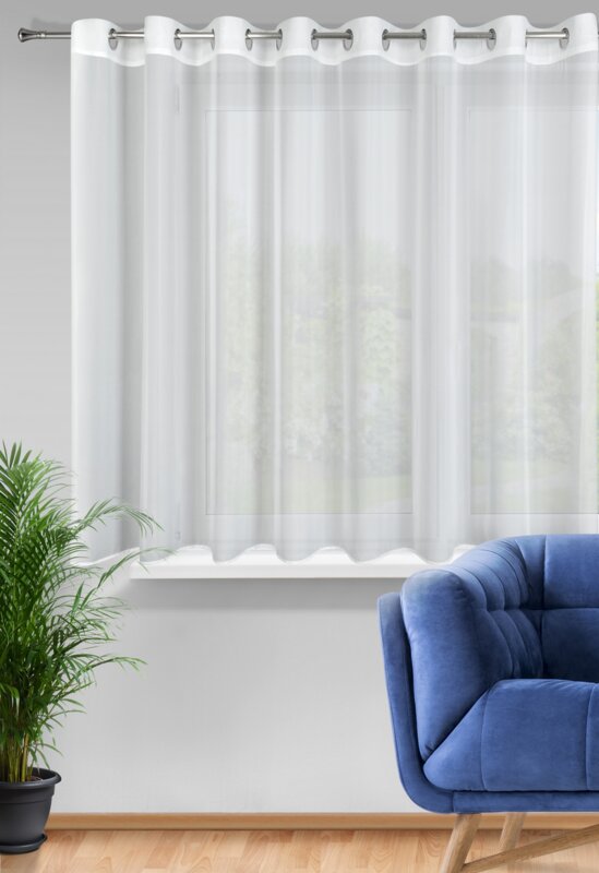 Firana gotowa Venus biała 300 X 145 cm – rozjaśnia i dodaje świeżości