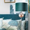 Lampa stojąca LC/SALVIA8 szałwiowa 43x157 cm – tworzy przytulny nastrój