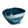 Misa szklana Iris srebrna fi 23 x 18 cm – stylowa dekoracja