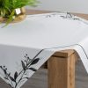 OBRUS NATU 4 85 X 85 CM BIAŁY