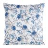 POSZEWKA FLORE 6 45 X 45 CM CIEMNONIEBIESKI