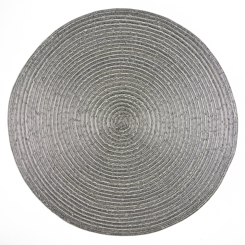 PODKŁADKA IVA FI 38 CM SREBRNY