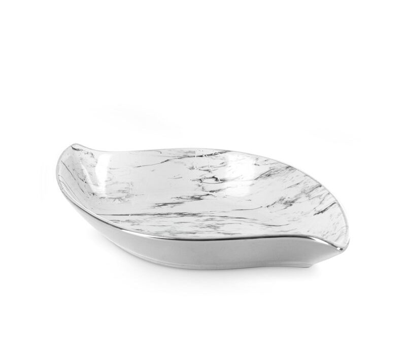 Patera ceramiczna Sana biała 31 x 17 x 5 cm – idealna na przekąski