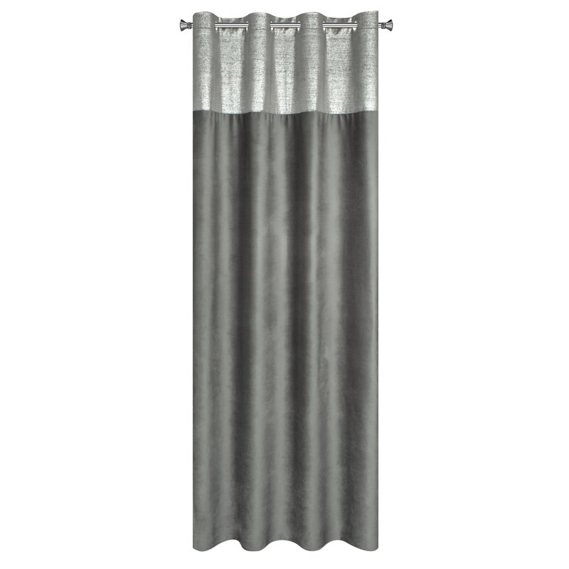 ZASŁONA GOTOWA PERI 140 X 250 CM STALOWY