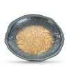 Szklana patera Bonita brązowa 28 x 2 cm – idealna na smakołyki