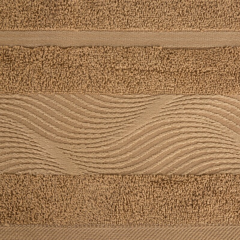 RĘCZNIK SYLWIA2 (13) 70 X 140 CM CIEMNOBEŻOWY