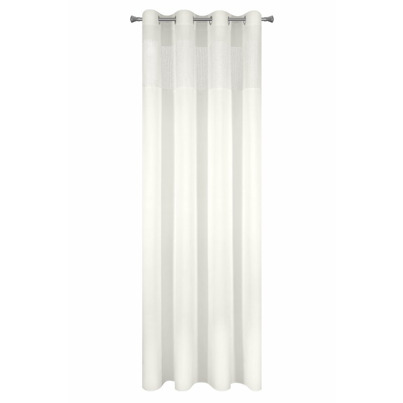 ZASŁONA GOTOWA ALINA 140 X 250 CM KREMOWY ZAS/ALINA/K 140X250 PRZEL