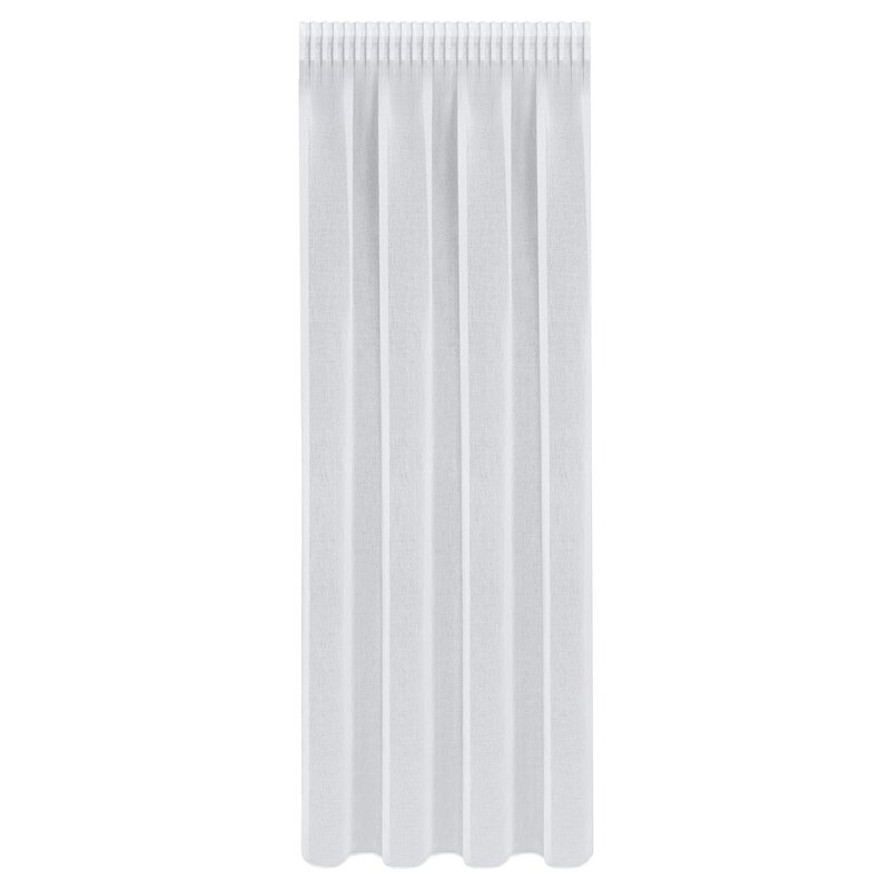 Firana gotowa Elpidia biała 140 x 270 cm – rozjaśnia wnętrze