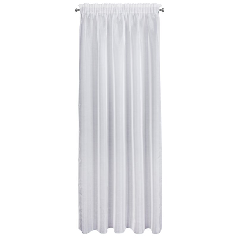 Firana gotowa Alia biała 140 x 270 cm – rozświetla wnętrze