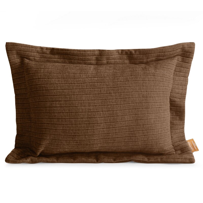 Poszewka velvet 30 x 50 cm jasnobrązowa – dodaje przytulności
