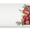 RĘCZNIK ŚWIATECZNY SANTA24 50 X 90 CM BIAŁY