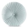Poszewka welwetowa Velvet 68 srebrna fi 40 cm – miękka w dotyku