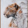 OBRAZ 656 80 X 100 CM BEŻOWY