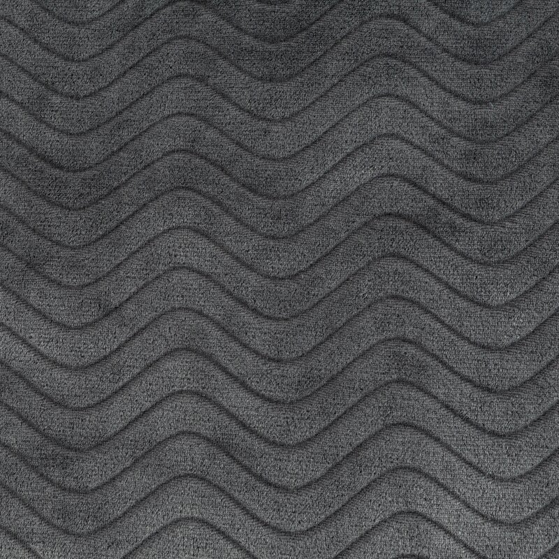 Koc flanelowy Emma stalowy 150 x 200 cm – miękki i przytulny