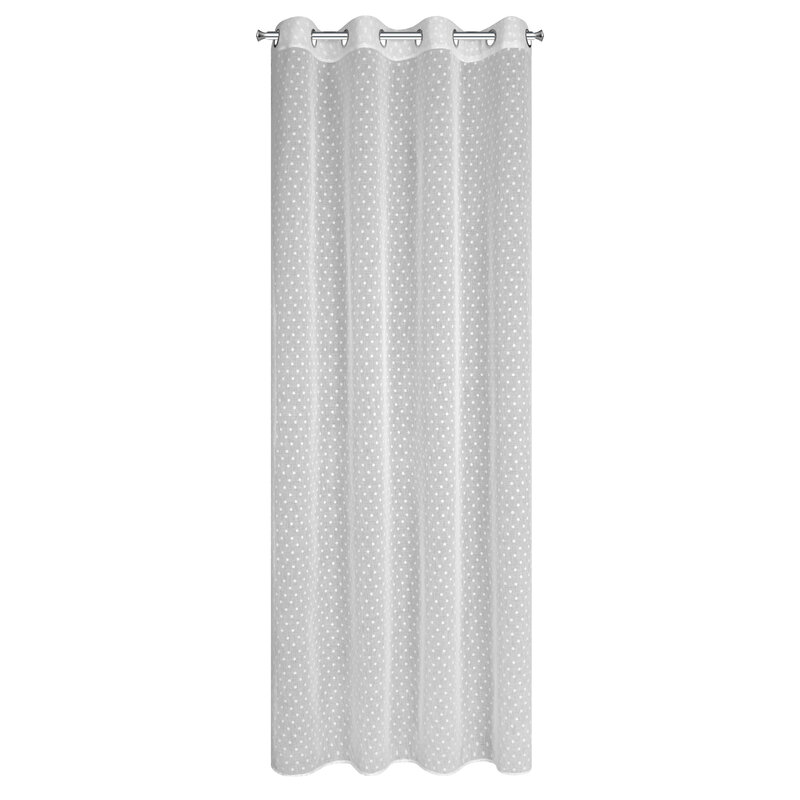 Zasłona gotowa Hania biała 140 x 250 cm – rozjaśnia wnętrze