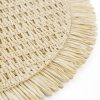 Podkładka Joan kremowa o 38 cm – chroni blat stołu