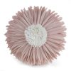 Poszewka Flores 4 pudrowy Ø 40 cm – dekoracyjny kwiat 3D