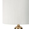 Lampa stojąca Daisy biała O 31 x 65 cm – tworzy przytulny nastrój