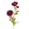 Kwiat dekoracyjny ciemnofioletowy 65 cm – doda elegancji wnętrzu