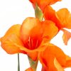 Kwiat dekoracyjny Natura pomarańczowy 85 cm – rozjaśnia wnętrze