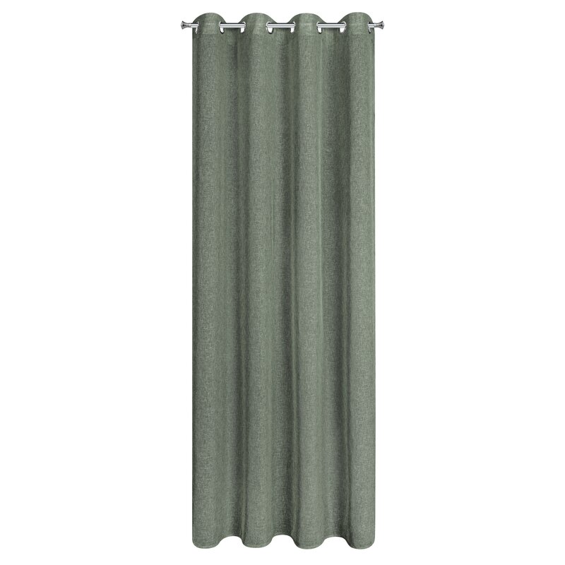 Zasłona gotowa Angelica zielona 140 X 250 CM – strukturalna, łatwa w pielęgnacji