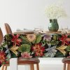 OBRUS SAONA 40 X 140 CM CZARNY