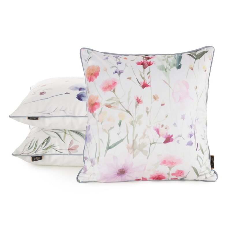 Poszewka Velvet SI/PO/VELVET biała 45x45 – subtelny akcent na kanapę