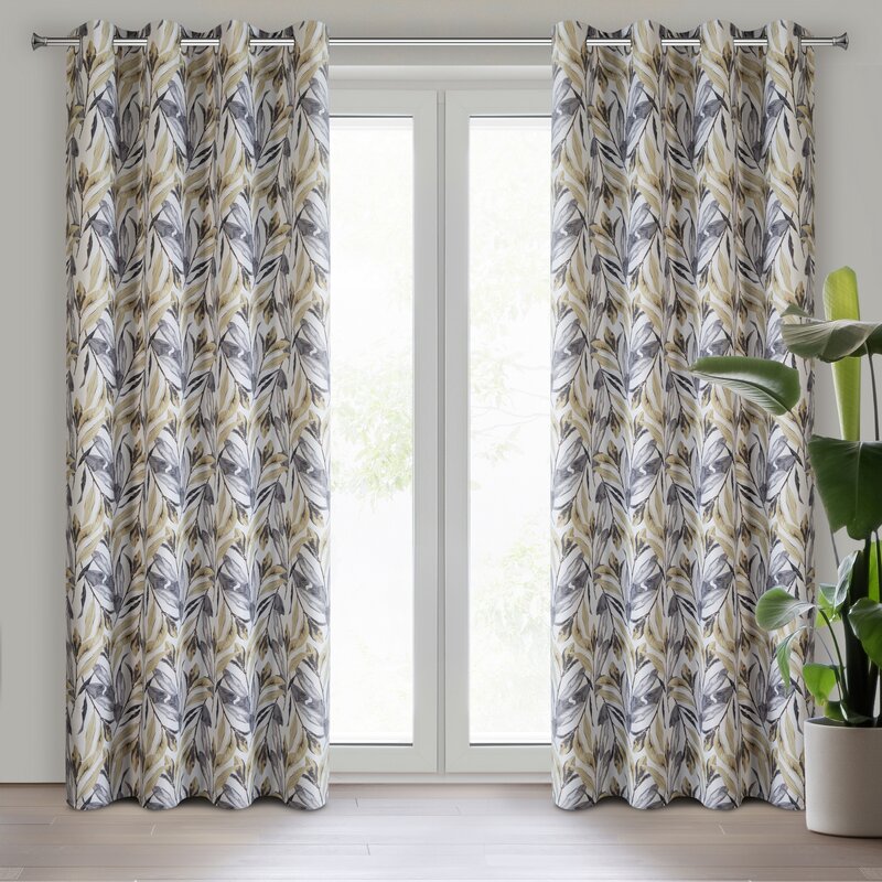 Zasłona gotowa Lavin biała 140 x 250 cm – zaciemniająca dimout