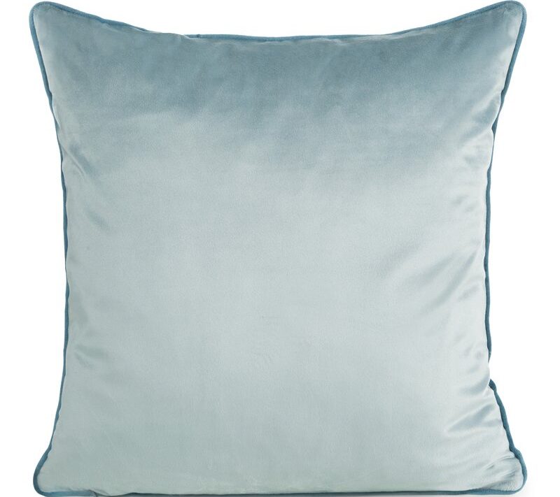 Poszewka Gaja 2 morska 60 x 60 cm – aksamitna w dotyku