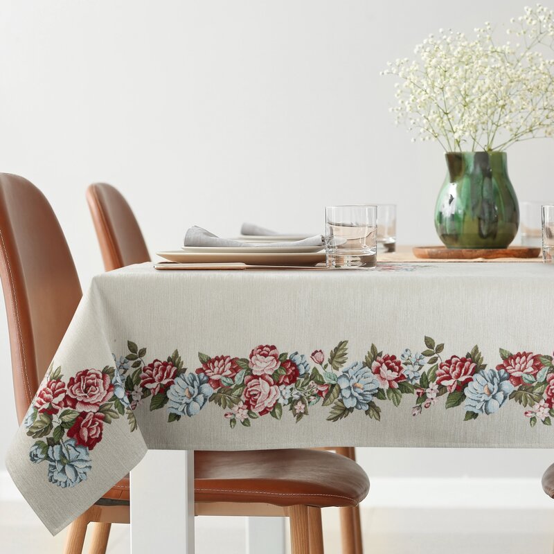 Obrus Gobelin naturalny 140x180 cm – wprowadza ciepło