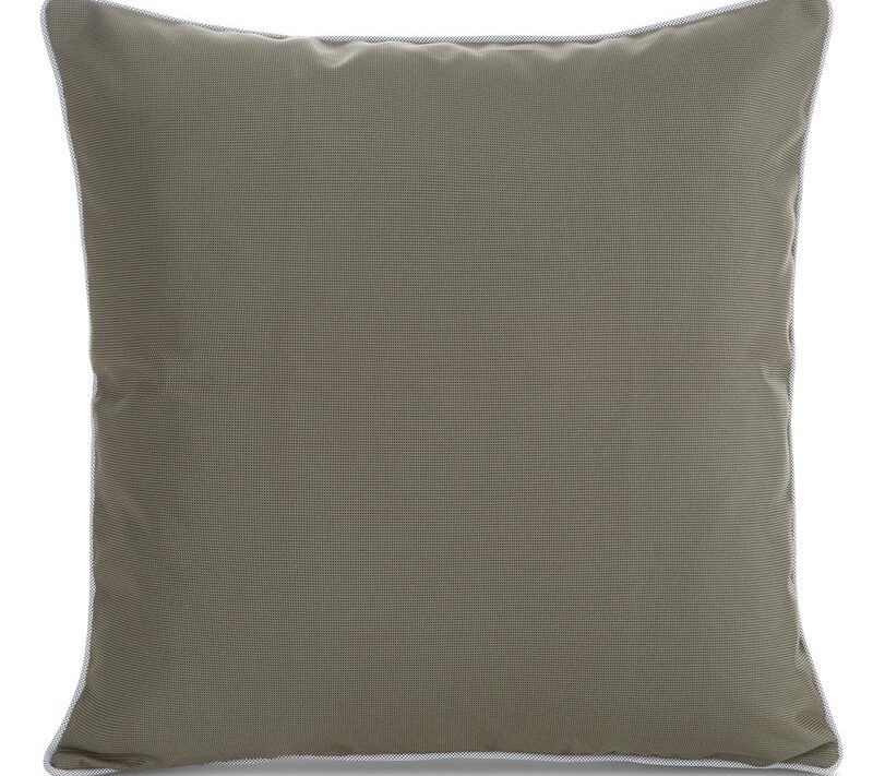 Poszewka dekoracyjna beżowa 45 x 45 cm – wodoodporna i trwała