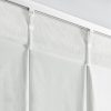 Zasłona gotowa biała 125 x 270 cm – do sypialni i salonu