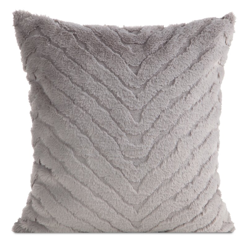 Poszewka dekoracyjna srebrna 45 x 45 cm – doda elegancji