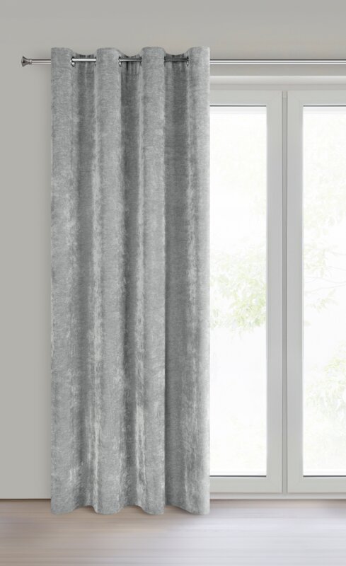Zasłona gotowa Nilo szara 140 x 250 cm – przytulny klimat wnętrza