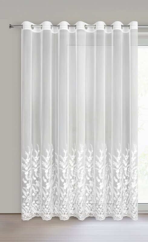 Firana gotowa Talina biała 300 x 250 cm – rozprasza światło