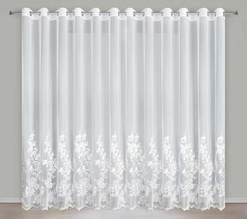 Firana gotowa Alira kremowa 300 x 250 cm – rozprasza światło