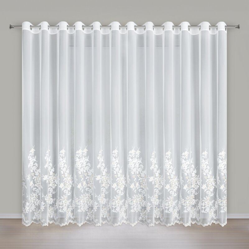 Firana gotowa Alira kremowa 300 x 250 cm – rozprasza światło