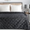 Narzuta Velvet BLINK 6 srebrna 170 x 210 cm – subtelny blask