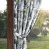 Zasłona gotowa Garden zielona 155 x 240 cm – ochrona przed słońcem