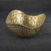 Misa metalowa Pedro3 złota 25 x 13 cm – stylowa dekoracja