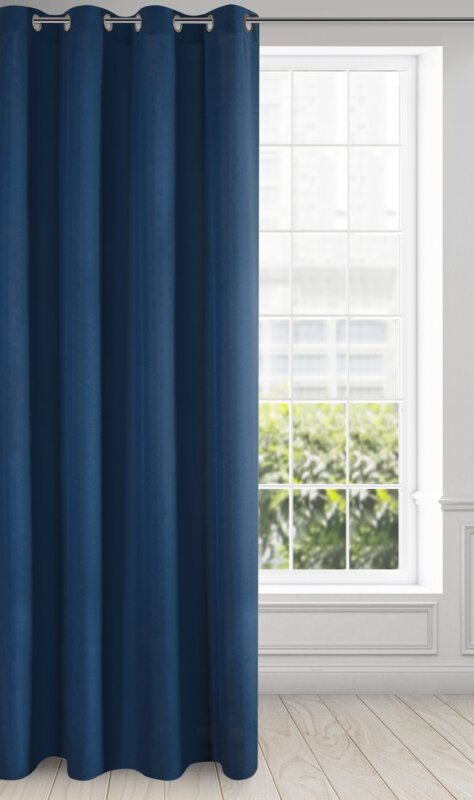 Zasłona gotowa Adore ciemnoniebieska 140 x 250 cm – zaciemnia pomieszczenie