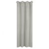 Zasłona gotowa Milo szara 140 X 250 cm – miękka welwetowa