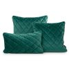 Poszewka velvet ciemnoturkusowa 45 x 45 cm – doda uroku wnętrzu