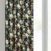 Zasłona gotowa Alea czarna 140 x 250 cm – zaciemnia pomieszczenie
